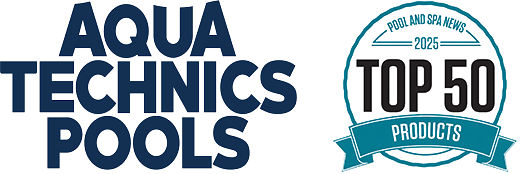 logo aqua technics pools awards